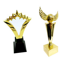 Trophées de la Ligue des Champions au design créatif du fabricant, trophées sportifs personnalisés, souvenirs sportifs