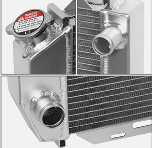 Radiador de aluminio de 3 filas para Ford Mustang LTD/<span class=keywords><strong>Lincoln</strong></span> Mark VII/Mercury Capri Cougar Grand Marquis Zephyr, apto para 79-93, 1 de 2, 3 unidades - Product Image 2