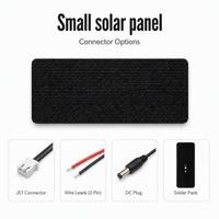Panneau solaire SMT à faible consommation d'énergie 0,15W 1W 6V 0,5V haute efficacité pour capteur de présence de bureau et capteur de lumière du jour