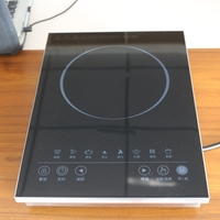 Nouveaux arrivages Tables en céramique à bas prix Cuisinière électrique à induction à brûleur unique Plaques de cuisson au gaz Contrôle tactile Chauffage rapide