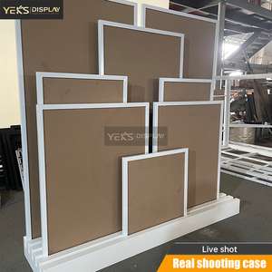 Support de carrelage YEK'S peu encombrant sur pied avec porte-ardoise pour entrepôt de pierres et salle d'exposition de carrelage - Product Image 3