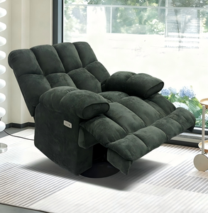 Sillón Reclinable Eléctrico de Estilo Minimalista Italiano, Apto para Uso en el Hogar, Sala de Estar y Dormitorio, Sillón Mecedora - Product Image 1