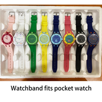 BEEFLYPOWER Bracelet de montre connectée en silicone respirant et souple pour kit de protection Royal Pop
