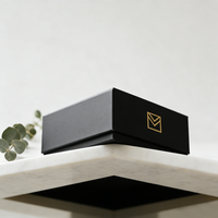 Boîte cadeau en carton rigide haut de gamme personnalisée pour bijoux, lunettes, montres avec laminage mat, gaufrage et estampage – Offre spéciale