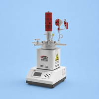 Agitateur de paillasse semi-automatique HT-FJ 12,5 MPa en alliage Monel 316L, capacité 100 ml, contrôlé par PLC, avec soupapes de sécurité complètes pour la pression