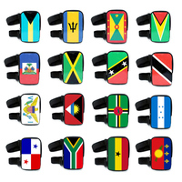 pays drapeau jambe sac jambe harnais pour femmes taille pochette pour randonnée voyage avec bretelles réglables