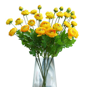 QIHAO Artificial Silk Flower Bouquet 60cm High Simulation Home Decor Wedding Props - Product Image 5