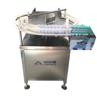 Collecteur de bouteille rotatif, à double tour/brouilleur réception machine de table