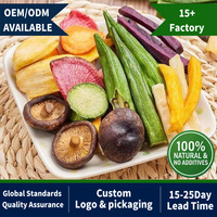 Outdoor Camping VF Groentechips Lichtgewicht Lange Houdbaarheid Draagbare Gezonde Rantsoenen Gedroogd Fruit Gedroogde Groenten