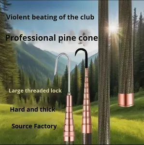 5-18m調節可能な長さの伸縮式カーボンファイバー製ディップネットポール、松ぼっくり、栗、ビンロウジ、大型物体の採取用-魔法の道具 - Product Image 2