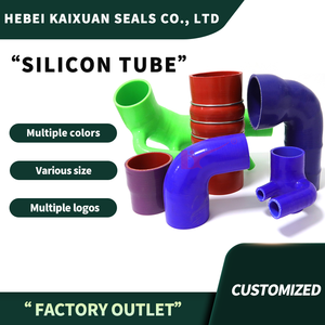 خرطوم سيليكون مطاطي مخصص بدرجة حرارة عالية لسخان المبرد التلقائي أنبوب مياه للمحرك التطبيق الصناعي - Product Image 2