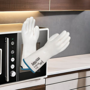 Gants de construction en silicone liquide thermique chaud XL Gants de sécurité antidérapants anti-chaleur Travail industriel Matériau en polyester alimentaire - Product Image 4