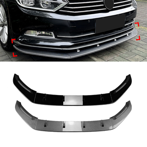 Spoiler Anteriore in Plastica ABS, Labbro Paraurti Anteriore Effetto Fibra di Carbonio per VW <span class=keywords><strong>Passat</strong></span> B8 Magotan <span class=keywords><strong>Variant</strong></span> 2016-2019 - Product Image 1