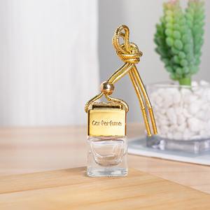 Custom Logo Solar Powered Hanging Glass & Wood <b>Car</b> Air Freshener with 10ml Capacity Long Lasting Scent & Natural Evaporation - Product Image 5