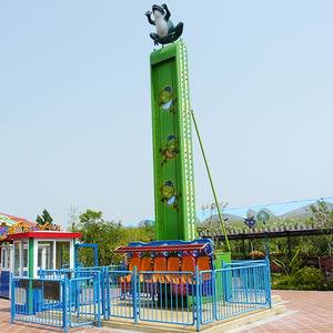 Instalaciones de entretenimiento a gran escala China Suministro directo de fábrica Outdoor Thrill Amusement Park Ride <span class=keywords><strong>Frog</strong></span> Jump para la venta - Product Image 2