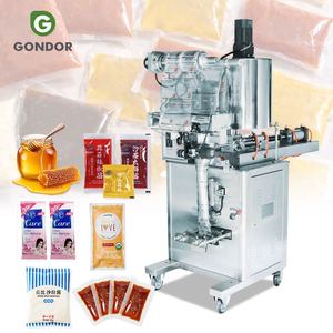 Auto Sauce Sealing Hot Sauce Pouch Salad Dressing Filling Machine Packet for Packing Shampoo - Product Image 1