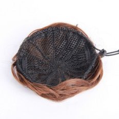 Extension per capelli umani da donna di uso quotidiano marrone chiaro per capelli - Product Image 1