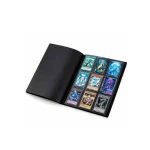 Waterproof <b>Plastic</b> PP Trading Card Sports Card Binder with 360 <b>Pockets</b> Custom Color & Logo Available - Product Image 1