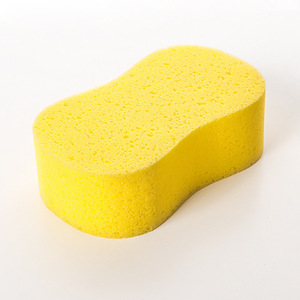 Youjushi Extra Large Coral <b>Sponge</b> <b>Yellow</b> Figure 8 Car Wash Bathroom Cleaning Tool - Product Image 2