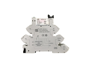 התאמה אישית של מודול ממסר דין מסילה HF41F-1Z-C4-1 <span class=keywords><strong>12V</strong></span> 24V DC 6A יצרן שקע ממסר - Product Image 1