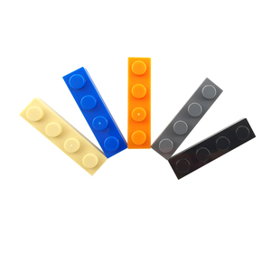 Piezas de plástico DIY MOC n. ° 3710, placa 1x4, bloques de construcción compatibles, juguetes educativos - Product Image 4