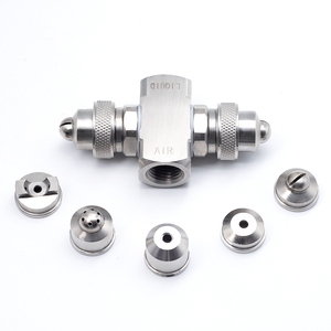 Endüstriyel Çok Amaçlı Çift Akışkan Nozulu, Kaplama, Soğutma, Nemlendirme ve Temizlik için Paslanmaz Çelik Hava Atomizeri, Dayanıklı - Product Image 6