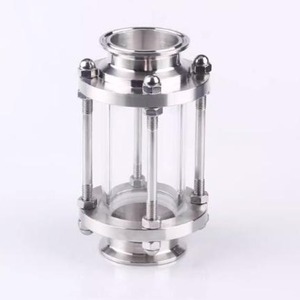 衛生パイプライン管状クランプ眼鏡ガラストライクランプバット溶接ヘビーデューティークランプステンレス鋼眼鏡ガラスメーカー - Product Image 5