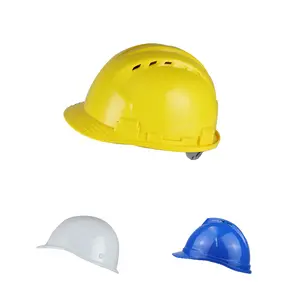 Casco de seguridad industrial para construcción, ventilación de aire, cascos de trabajo con logotipo personalizado, venta al por mayor