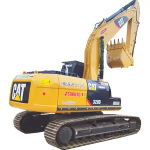 Excavatrice Caterpillar d'occasion CAT 320D 325DL 320DL 320D2Machine de construction d'occasion japonaise de haute qualité Pelle 20 tonnes cat320d