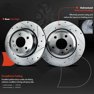 Frontech cao cấp các bộ phận phanh 100% mới phía trước phía sau hiệu suất phanh cánh quạt cho Audi Q5 - Product Image 2