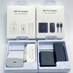 Cargador USB C de 45W con Cable y Enchufe para EE. UU., UE y Reino Unido, Carga Súper Rápida PD para Samsung S25 S24 S23 S22 S21 Note10 Note20 S20 - Product Image 5