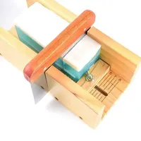 Coupe-savon en bois avec fil de coupe réglable outil de trancheuse de savon pour bricolage savon fromage beurre gâteau pain beurre