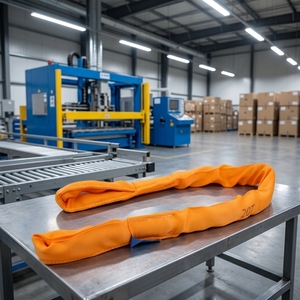 <span class=keywords><strong>Eslinga</strong></span> <span class=keywords><strong>Redonda</strong></span> de Poliéster Resistente a los Rayos UV, <span class=keywords><strong>Eslinga</strong></span> de Elevación de Alto Rendimiento para Construcción en Exteriores y Elevación Industrial de Trabajo Pesado - Product Image 1
