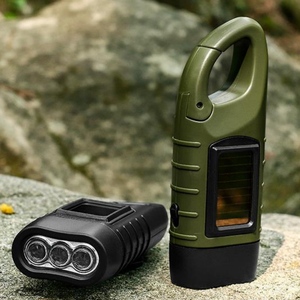 Linterna <span class=keywords><strong>de</strong></span> Emergencia Solar LED con Manivela, Portátil, <span class=keywords><strong>de</strong></span> Mano, para Camping, Senderismo, Escalada, <span class=keywords><strong>Supervivencia</strong></span>, ZEYUAN para Actividades al Aire Libre - Product Image 3