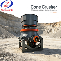 Concasseur à cône CH CS à cylindre unique hydraulique pour la réduction de pierres, granit, basalte, équipement de traitement des agrégats pour l'exploitation minière et les carrières