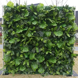 Gâteaux Décoration Mariée à Être Verdure Événement Décor Roll up Fleur Mur Sexe Révéler Herbe Mur Panneau Toile de Fond pour Photomaton - Product Image 4