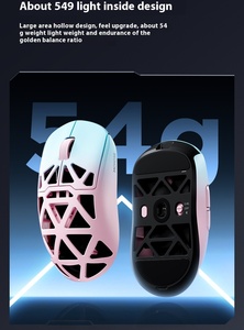 Mchose Maicong AX5 V2 <span class=keywords><strong>Mouse</strong></span> da Gaming Wireless leggero <span class=keywords><strong>Pro</strong></span> ottico per Bluetooth tre modalità Over-Ear On-Ear Paw3950 magnesio - Product Image 2
