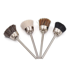 Cerdas de carpintería para pelo de caballo de cabra, herramientas rotativas de pulido de joyería, cepillo de copa de alambre abrasivo, precio barato - Product Image 1