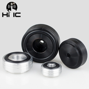 Amplificateur de haut-parleur Audio <span class=keywords><strong>HIFI</strong></span>, lecteur CD, alliage d'aluminium/caoutchouc amortisseur de choc, tampons de pieds, support de Vibration, pointes d'isolation, 4 pièces - Product Image 3