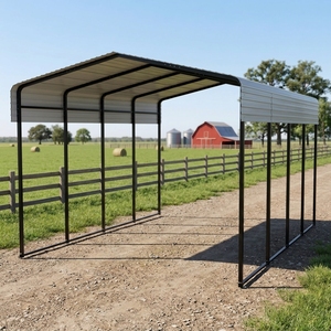 Estructuras Metálicas Premium <span class=keywords><strong>para</strong></span> Estacionamiento de Autos, Cobertizos <span class=keywords><strong>Metálicos</strong></span> <span class=keywords><strong>para</strong></span> Exteriores, Kits de Construcción de Garajes, <span class=keywords><strong>Precio</strong></span> de Fábrica, Mayorista - Product Image 5