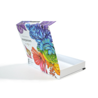 Boîte d'emballage en papier personnalisée, boîtes d'emballage, boîtes découpées sur mesure, étui à crayons en carton, boîte à stylos en feutre et carton avec aimant