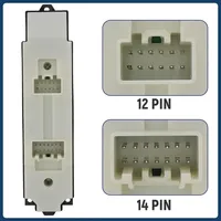 BBM2-66-350B pour Mazda 3 2010 2011 2012 2013 LHD Bouton de commande lève-vitre Interrupteur de lève-vitre électrique avant gauche pour voiture