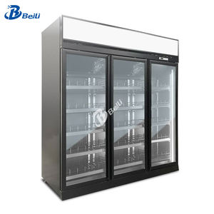 Exhibidor de Cerveza Refrigerado de Doble Puerta, Exhibidor de Pepsi y Coca-Cola - Product Image 1