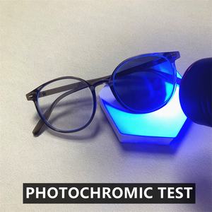 Photochromique bleu lumière bloquant étoile noire logo simple rond tr lunett photogray <span class=keywords><strong>antireflet</strong></span> 2025 nouvelles femmes lunettes de lecture minces - Product Image 3