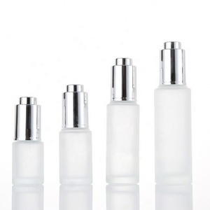 Cosmetic Packaging 30ml Empty Essential Oil <b>Container</b> Frosted <b>Glass</b> Eye Dropper Bottle - Product Image 6