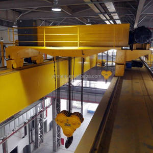 Pont roulant à double poutre 380V 30 tonnes utilisé dans le levage de matériaux d'usine - Product Image 6