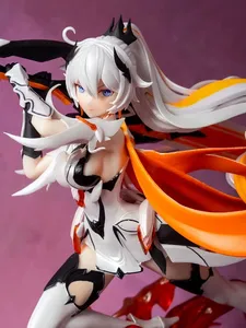 Statua Unisex in PVC, Modellino da Collezione, <span class=keywords><strong>Action</strong></span> <span class=keywords><strong>Figure</strong></span> del Gioco Honkai Impact 3, Personaggio Herrscher Kiana, Fata Religiosa Musicale - Product Image 4