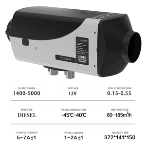 3KW Diesel Cargo Truck <strong>Cab</strong> Parking <strong>Heater</strong> 12V 24V Fan Type Enhanced Search Engine Visibility - Product Image 5