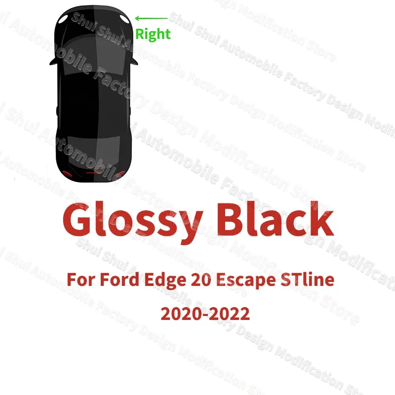 Glossy Black Right