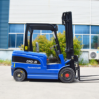 Forklift Listrik Baru Baiyijie CPD-25 2,5 Ton dengan Baterai Lithium-Ion untuk Penanganan Material Gudang